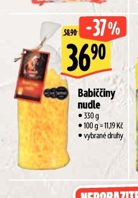 Babiččiny nudle
