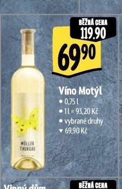 Víno Motýl
