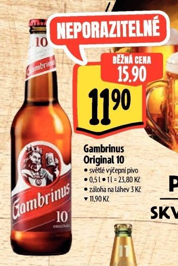 Gambrinus Original 10