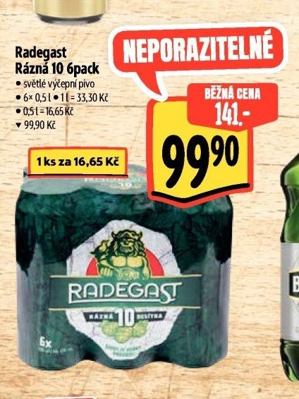 Radegast Rázná 10 6pack