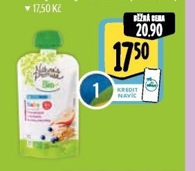 Bio Ovocné pyré s vločkami