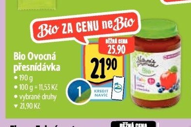 Bio Ovocná přesnídávka