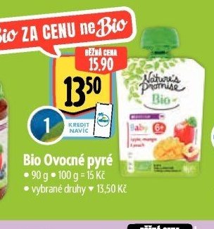 Bio Ovocné pyré
