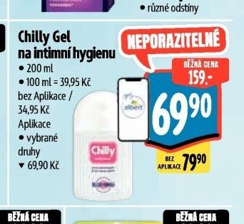 Chilly Gel na intimní hygienu
