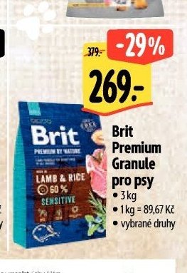 Brit Premium Granule pro psy