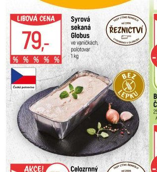 Syrová sekaná Globus