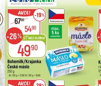 Bohemilk/Krajanka České máslo