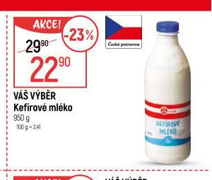 VÁŠ VÝBĚR Kefírové mléko