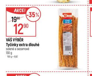 Váš výběr Tyčinky extra dlouhé