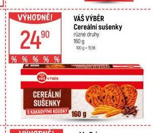 Váš výběr Cereální sušenky