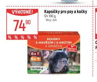 Kapsičky pro psy a kočky