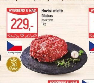 Hovězí mleté Globus
