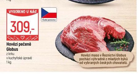 Hovězí pečeně Globus