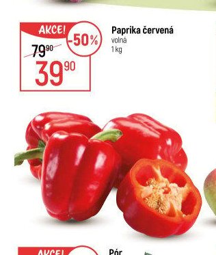 Paprika červená