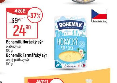 Bohemilk Horácký sýr / Farmářský sýr