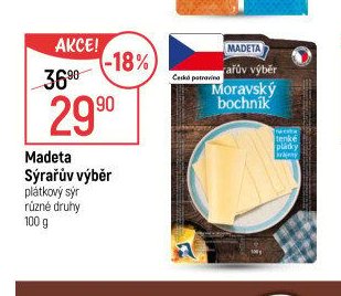 Madeta Sýrařův výběr