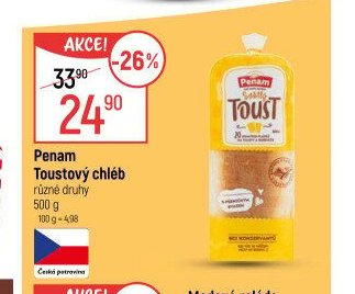 Penam Toustový chléb