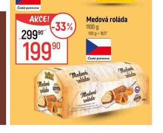 Medová roláda