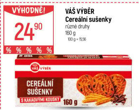 Cereální sušenky Váš Výběr