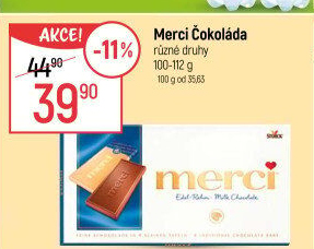 Čokoláda Merci