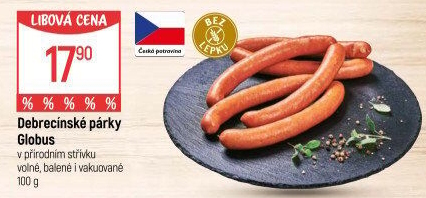 Párky debrecínské Globus