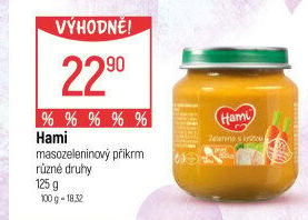 Příkrm masozeleninový Hami