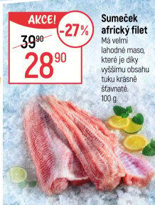 Sumeček africký filety