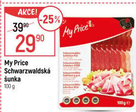 Šunka schwarzwaldská My Price