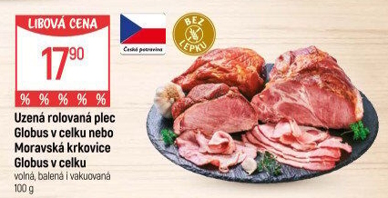 Uzená rolovaná plec Globus