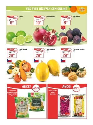 akční leták Globus 24.9.2025-30.9.2025