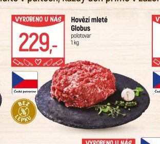 Hovězí mleté Globus