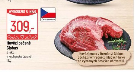 Hovězí pečeně Globus