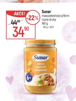 Sunar masozeleninový příkrm