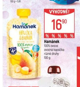 Hamánek ovocná kapsička
