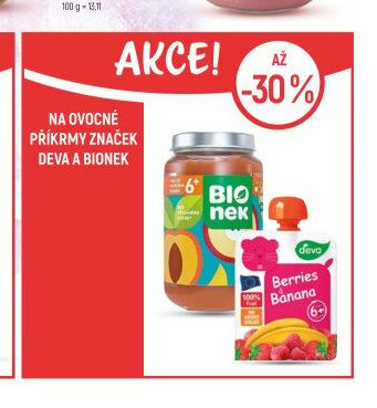 Bionek ovocný příkrm
