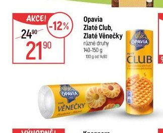 Opavia Zlaté Club, Zlaté Věnečky