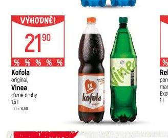 Kofola, Vinea