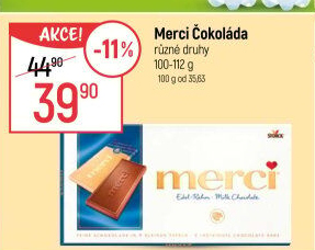 Čokoláda Merci
