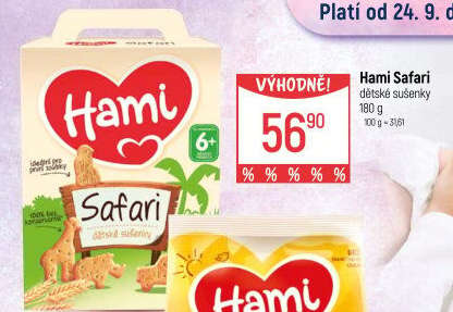 Dětské sušenky Hami