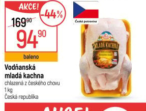 Kachna mladá Vodňanská kachna