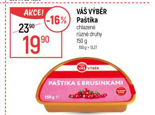 Paštiky Váš výběr