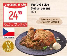 Pečená vepřová špice Globus
