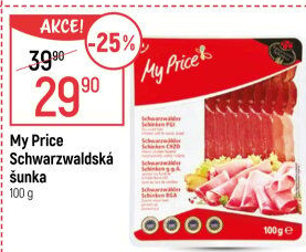 Šunka schwarzwaldská My Price