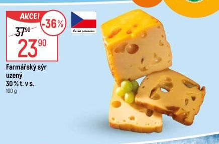 Sýr Farmářský uzený