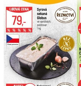 Syrová sekaná Globus