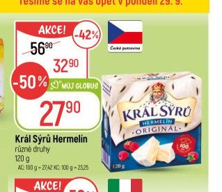 Král Sýrů Hermelín