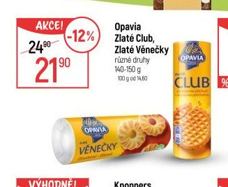 Opavia Zlaté Club, Zlaté Věnečky