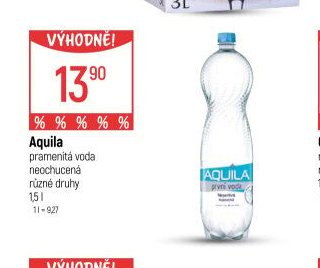 Aquila pramenitá voda