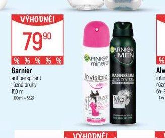 Garnier antiperspirant