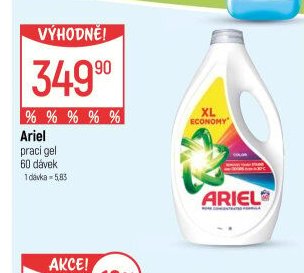 Ariel prací gel